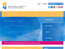 Tablet Screenshot of mcf.org